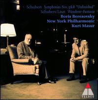 Schubert: Fantasia in C D760, Op15; Symphony in D No3, D200 - Boris Berezovsky (piano); New York Philharmonic; Kurt Masur (conductor)