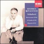 Schubert: Klaviersonate, D.960; 12 Lndler, D.790; Allegretto, D.915 - Stephen Kovacevich (piano)