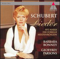 Schubert: Lieder - Barbara Bonney (soprano); Geoffrey Parsons (piano); Sharon Kam (clarinet)