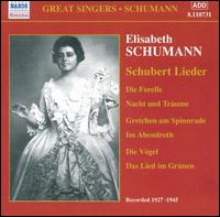 Schubert Lieder - Carl Alwin (piano); Elisabeth Schumann (soprano); Elizabeth Coleman (piano); George Reeves (piano); Gerald Moore (piano);...