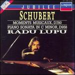 Schubert: Moments Musicaux, D. 780; Piano Sonata in C minor, D. 958 - Radu Lupu (piano)