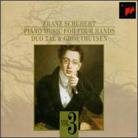 Schubert: Piano Music for Four Hands, Vol. 3 - Andreas Groethuysen (piano); Yaara Tal (piano)