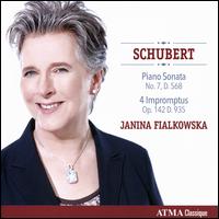 Schubert: Piano Sonata No. 7, D. 568; 4 Impromptus Op. 142 D. 935 - Janina Fialkowska (piano)