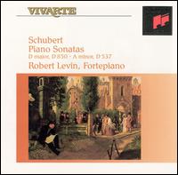 Schubert: Piano Sonatas D.850 & D. 537 - Robert Levin (piano)