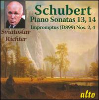 Schubert: Piano Sonatas Nos. 13 & 14; Impromptus - Sviatoslav Richter (piano)