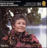 Schubert: The Complete Songs, Vol. 21 - Edith Mathis (soprano); Graham Johnson (piano)
