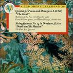 Schubert: Trout Quintet; Death and the Maiden Quartet - Abram Loft (violin); Fine Arts Quartet (strings); Frank Glazer (piano); George Sopkin (cello); Harold Siegel (double bass);...