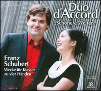 Schubert: Werke fr Klavier zu vier Hnden - Duo d'Accord; Peter Hrtling (speech/speaker/speaking part)