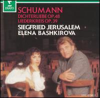 Schumann: Dichterliebe, Op. 48; Liederkreis, Op. 39 - Elena Bashkirova (piano); Siegfried Jerusalem (tenor)