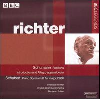 Schumann: Papillons; Introduction & Allegro appassionato; Schubert: Piano Sonata in B flat major, D. 960 - Sviatoslav Richter (piano); English Chamber Orchestra; Benjamin Britten (conductor)