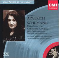Schumann: Piano Concerto; Fantasiestcke, Op.12 - Martha Argerich (piano); Swiss-Italian Radio Orchestra; Alexandre Rabinovitch (conductor)