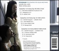 Schumann: The Sonatas for Violin and Piano - Jennifer Koh (violin); Reiko Uchida (piano)