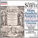 Schutz: Kleine Geistliche Konzerte, SWV 282-304 - Alan Paddle (tenor); Albert Hartinger (bass); Andreas Schulist (tenor); Bernhard Schmidt (alto); Christian Fliegner (treble);...