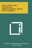 Scientific and Technical Abbreviations, Signs and Symbols