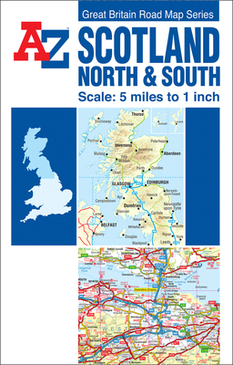 Scotland A-Z Road Map (Reversible) - Geographers' A-Z Map Co Ltd
