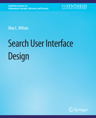 Search-User Interface Design - Wilson, Max