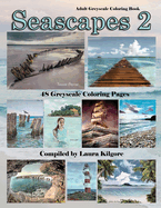 Seascapes 2: 48-Page Coloring Book in Greyscale for Adults. This theme book is about sea landscapes. If you like to color water and seashores, then this is your beautiful book to color from. Lots of different style of pictures in this book.