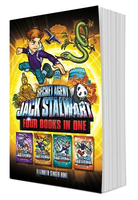 Secret Agent Jack Stalwart (Books 5-8): The Secret of the Sacred Temple, the Pursuit of the Ivory Poachers, the Puzzle of the Missing Panda, Peril at the Grand Prix - Hunt, Elizabeth Singer