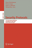 Security Protocols: 8th International Workshops Cambridge, UK, April 3-5, 2000 Revised Papers