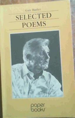 Selected poems - Butler, Guy