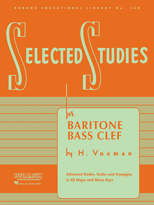 Selected Studies: For Baritone B.C. - Voxman, H (Editor)