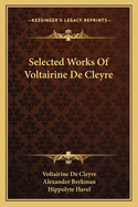 Selected Works of Voltairine de Cleyre
