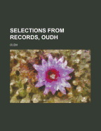 Selections from Records, Oudh