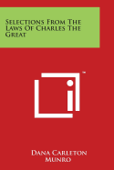 Selections from the Laws of Charles the Great