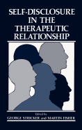 Self-Disclosure in the Therapeutic Relationship