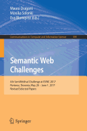 Semantic Web Challenges: 4th Semwebeval Challenge at Eswc 2017, Portoroz, Slovenia, May 28 - June 1, 2017, Revised Selected Papers