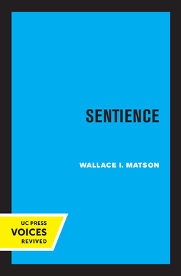 Sentience - Matson, Wallace I