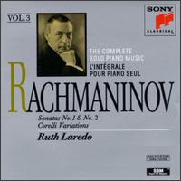 Sergei Rachmaninov: The Complete Solo Piano Music, Volume 3 - Ruth Laredo (piano)