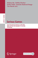 Serious Games: Joint International Conference, Jcsg 2020, Stoke-On-Trent, Uk, November 19-20, 2020, Proceedings