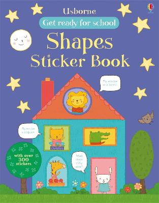 Shapes Sticker Book - Wood, Hannah