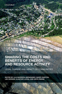 Sharing the Costs and Benefits of Energy and Resource Activity: Legal Change and Impact on Communities