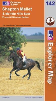 Shepton Mallet & Mendip Hills East: Frome & Midsomer Norton. [Made, Printed and Published by Ordnance Survey] - Ordnance Survey, and Great Britain Ordnance Survey