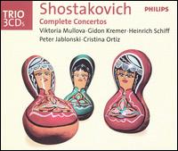 Shostakovich: Complete Concertos - Cristina Ortiz (piano); Gidon Kremer (violin); Heinrich Schiff (cello); Peter Jablonski (piano); Raymond Simmons (trumpet);...