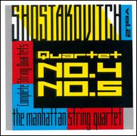 Shostakovich: String Quartets Nos. 4, 5 - Manhattan String Quartet