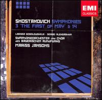 Shostakovich: Symphonies Nos. 3 "The First of May" & 14 - Larissa Gogolewskaja (soprano); Sergei Aleksashkin (bass); Bavarian Radio Chorus (choir, chorus);...