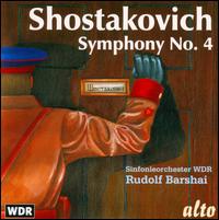 Shostakovich: Symphony No. 4 - Members of the WDR Symphony Orchestra, Kln; Rudolf Barshai (conductor)