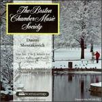 Shostakovich: Trio No. 2; Cello Sonata in D Minor - Boston Chamber Music Society; Mihae Lee (piano); Randall Hodgkinson (piano); Ronald Thomas (cello); Stephanie Chase (violin)