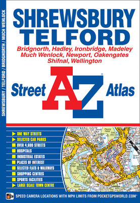 Shrewsbury and Telford Street Atlas - 