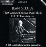 Sibelius: Complete Original Piano Music, Vol. 3