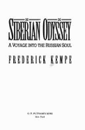 Siberian Odyssey - Kempe, Frederick