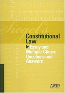Siegel's Series: Constitutional Law