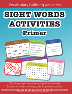 Sight Words Primer vocabulary building activities: Education resources by Bounce Learning Kids