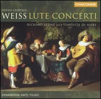 Silvius Leopold Weiss: Lute Concerti - Gwyn Roberts (flute); Richard Stone (lute); Tempesta di Mare