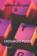Simple Puzzle Game: Crossword Puzzle
