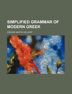 Simplified Grammar of Modern Greek