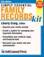 Simply Essential: Family Records Kit